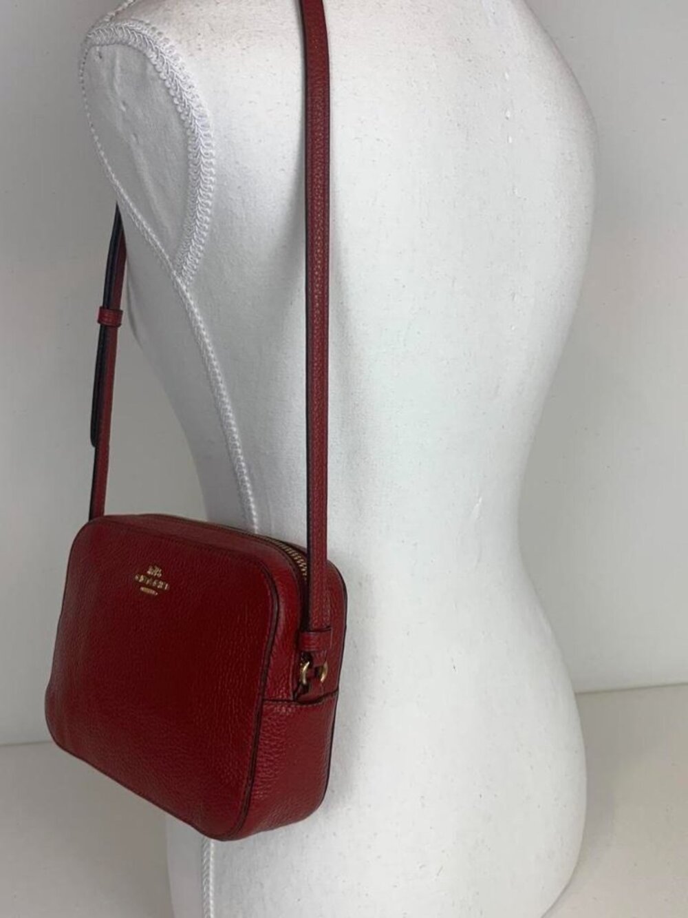Coach Red leather crossbody bag - Picture 6 of 8